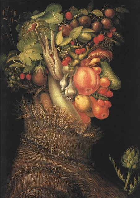 GIUSEPPE ARCIMBOLDO - SUMMER * ART PRINT 1994 EUR 22,42 - PicClick FR