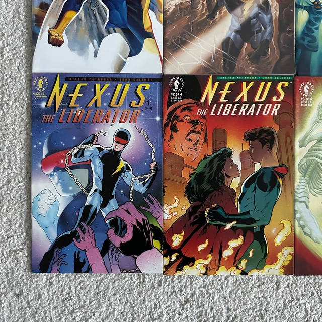 Dark Horse Comics NEXUS Lot Alien Justice #1 2 3 The Liberator 1-4 & The Origin 4