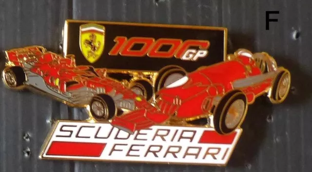 1 Grand Pins Pin's, Scuderia Ferrari  1000Gp Noire, Dore