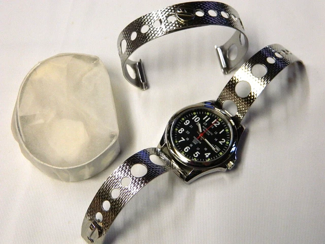 BRACELET SILICONE BLEU BOUCLE CH 24MM | Tekday Connect