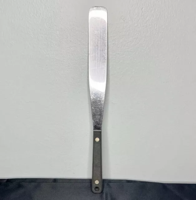 Vtg Flint Stainless Steel Spatula Icing Spreader Cake Bake Utensil Tool 12" USA