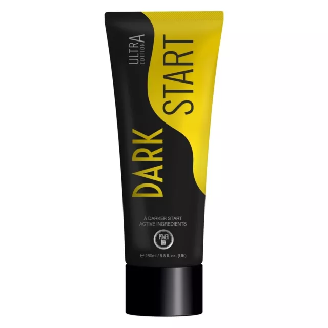 Power Tan Dark Start Ultra Edition dunkelbräunend Sonnenliege Beschleuniger Lotion Creme