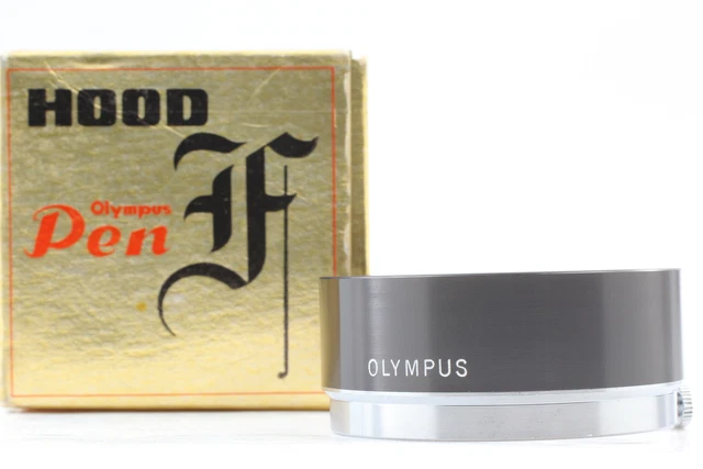 [Mint Box] Olympus Metal Lens Hood S-45 For PEN-F 25/4 38/1.8 40/1.4 From Japan
