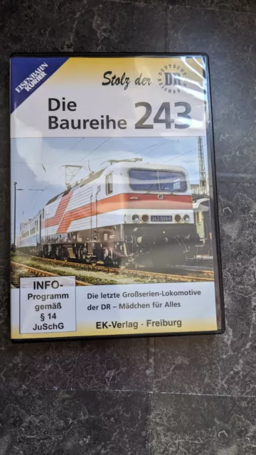 DVD "Die Baureihe 243"  EK-Verlag 8403  Die letzte Großserien-Lokomotive der DR