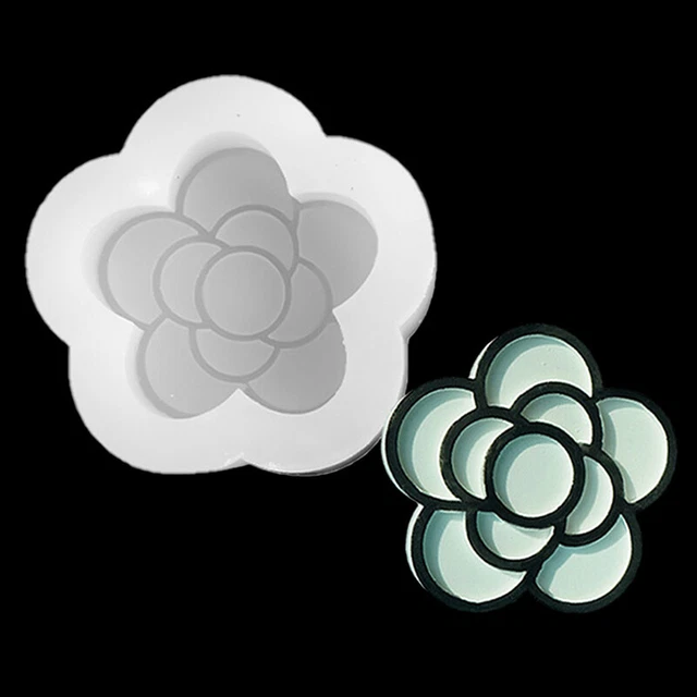 Rose Silicone Mold Diy Drops of Gum Aromatherapy Gypsum Candle Creative Pendant