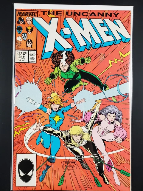 The Uncanny X-men #218 Direct Edition Marvel Comics