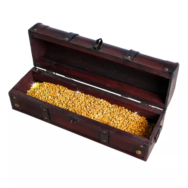 Cofre del tesoro cofre de madera cofre del tesoro caja del pirata cofre anticopto bar