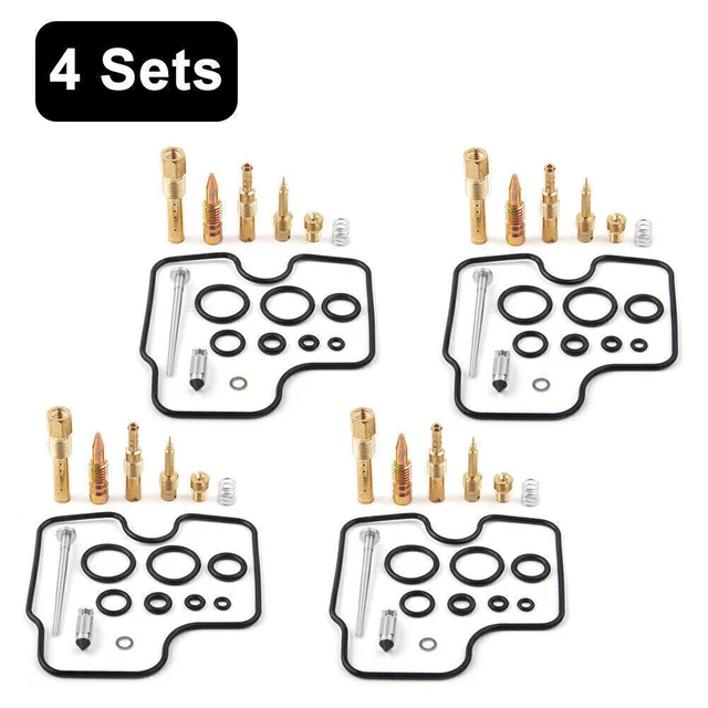 4 Sets Carburetor Rebuild Kit Main & Slow Jets Fit Honda CB400SF NC31 CB400 SF