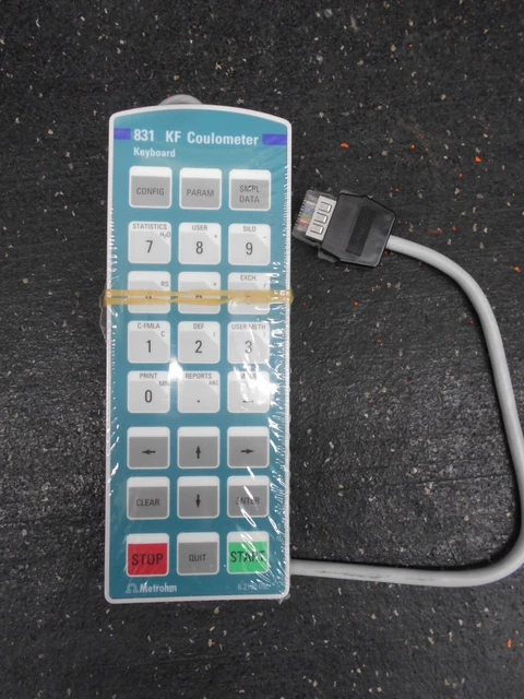 Metrohm 6.2130.090 831 Kf Coulometer Keyboard