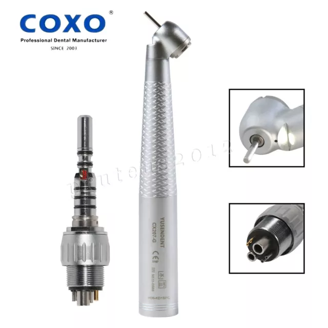 COXO Dental Turbine 45 Degree Surgical Handpiece Fiber Optic Fit KAVO MULTIflex