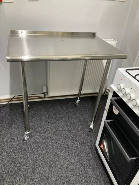 stainless steel catering work table