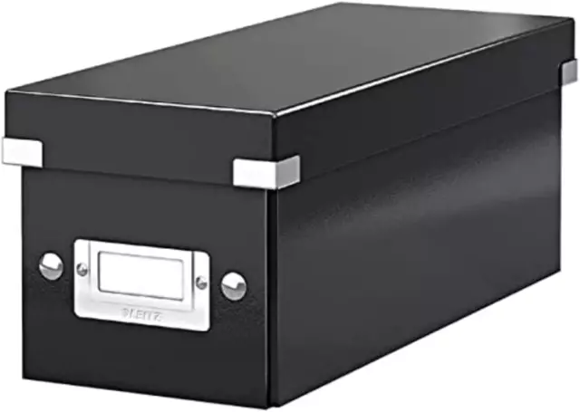 Leitz Storage Box, Black, Click and Store Range, 60410095