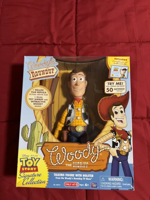 Toy Story Signature Collection Woody The Sheriff Figure (Thinkway Toys)