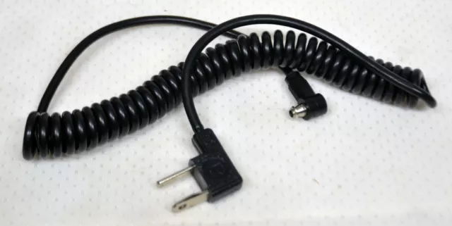 Household to Rollei Lock Coiled Sync Cord (25") used CORD5
