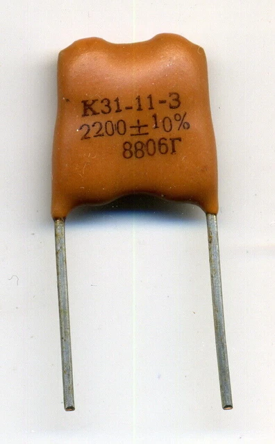 Lot of 10 pcs K31-11 1000pF-0.01uF 500V Silver Mica Audio Capacitors New