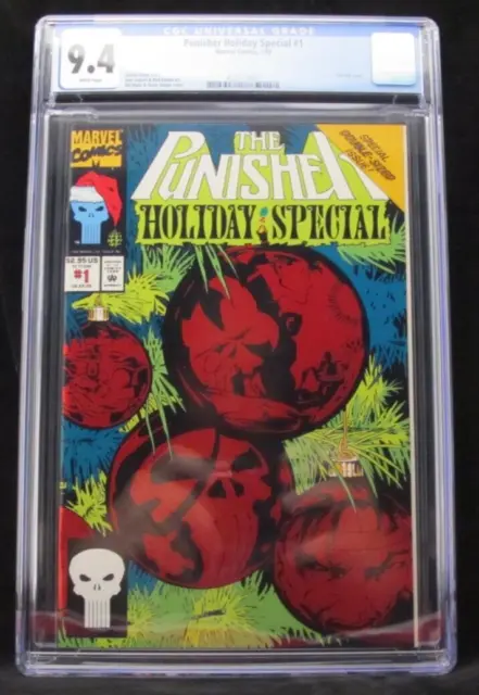 Punisher Holiday Special #1 CGC 9.4 Near Mint (1993) - Red Foil cover