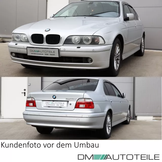 LIMOUSINE Sport Bodykit PDC KOMPLETT Front Heck+ABE*+ANLEITUNG passt für BMW E39 2