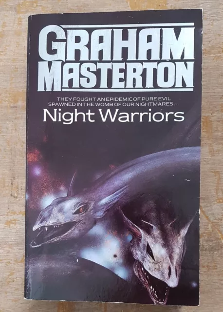 Night Warriors by Masterton, Graham vintage Paperback Book Horror Occult