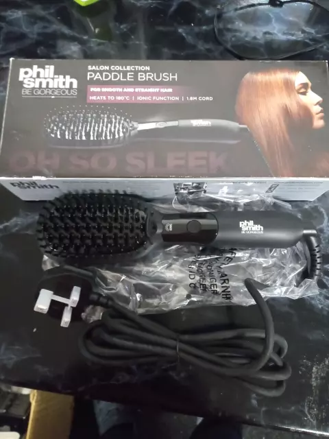 Phil smith straightener paddle brush review sale