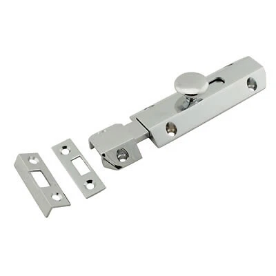 Carlisle Brass French Door/Flat Section Bolt 100/150/202 x 36mm Polished Chrome