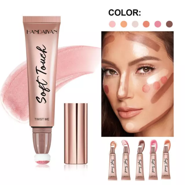 12ML Natural Blush Highlighter Matte 6 Color Blush♻