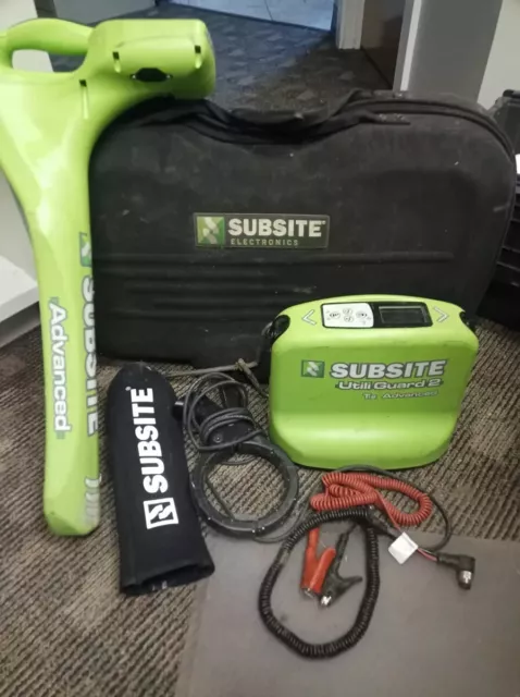 Subsite Utiliguard 2 UTG T12+Transmitter Cable & Pipe Underground Locator