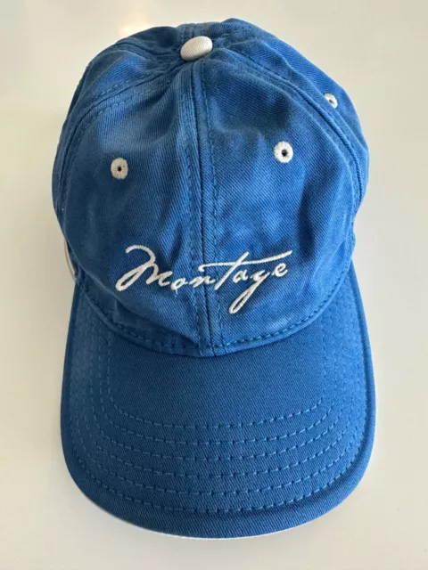 Montage Resort Hotel | Laguna Beach CA | Adjustable BLUE GOLF Baseball Hat Cap