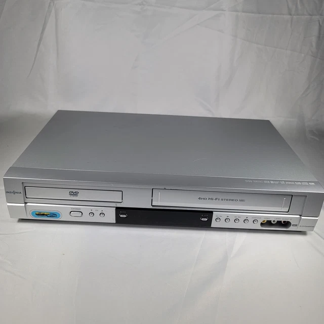 INSIGNIA ISDVD040924A DVD VCR Combo HiFi Stereo VHS Player Tested No