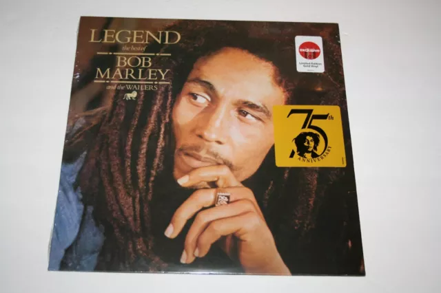 bob marley and the wailers legend best of sealed record lp (75th anniversary)