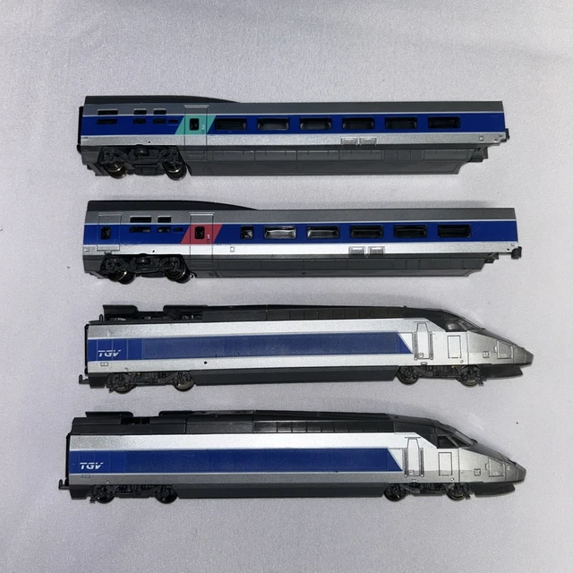 SNCF TGV ATLANTIQUE Rame n° 405 - 4 Eléments - Jouef HO EUR 35,00 - FR