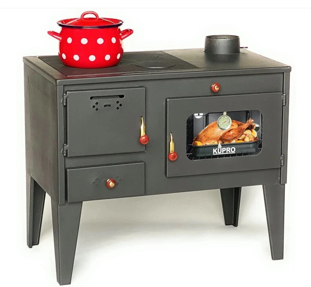 Cuisine En Bois Pour Enfants – Four, Lave-Linge, Machine à Café & Glace – Ustensiles Inclus – Idéal Fille/Garçon Dès 3 Ans (Bleu)