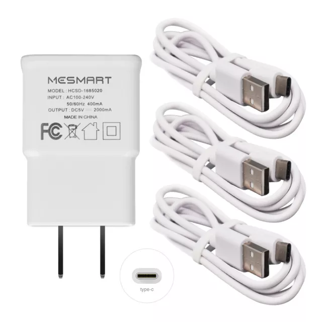 Wall Charger Adapter Type-C Cable Cord For Samsung Galaxy S23 S22 Ultra S10 Plus