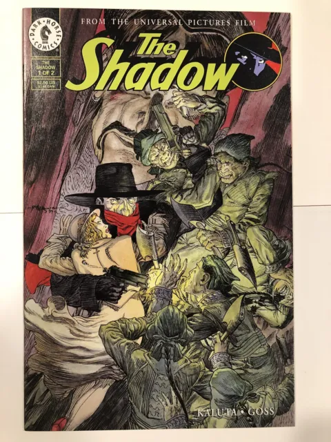 The Shadow #1 of 2 June 1994 Dark Horse Comics Movie Adaptation
