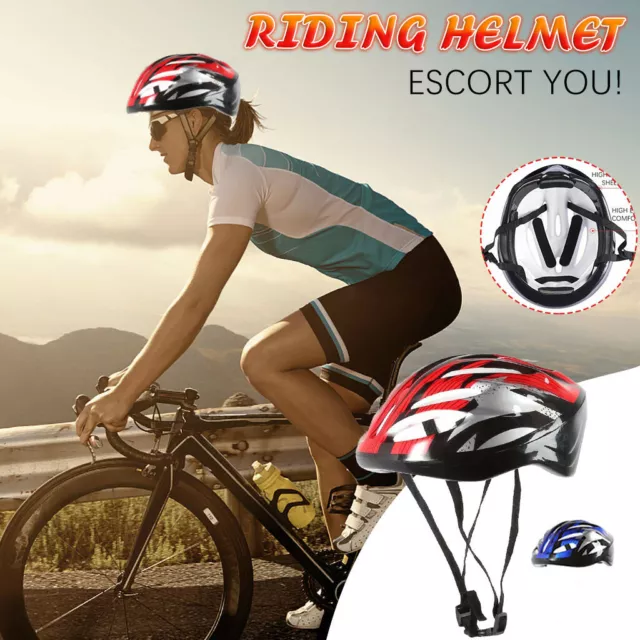 Bicycle Helmet Bike MTB Cycling Adjustable Safety Helmet Adult Unisex Caps