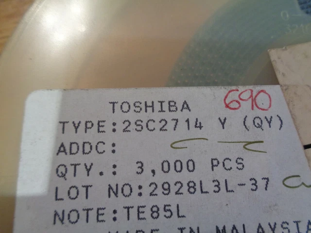 10Pairs 2SA1015GR 2SC1815GR (A1015 C1815) TRANSISTORS TO92