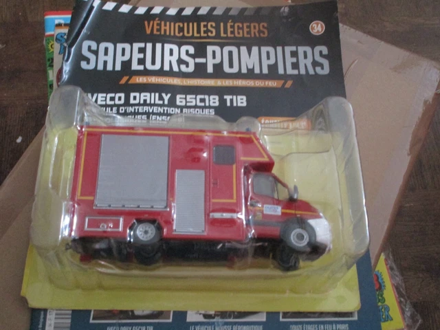 IVECO TURBO DAILY SOMMOZZATORI VVF POMPIERS OLD CARS Sans Boite 1:43 défaut EUR 44,95 - IT