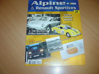 * Fascicule Alpine & Renault Sportives n°13 Alpine A 110 CROMBAC Reanault-Willia 
