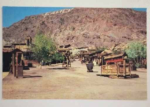 California Postcard Calico Ghost Town West Of Yermo San Bernardino County
