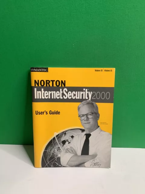 NORTON INTERNET SECURITY USER’S GUIDE 1998 Paperback Book NEW