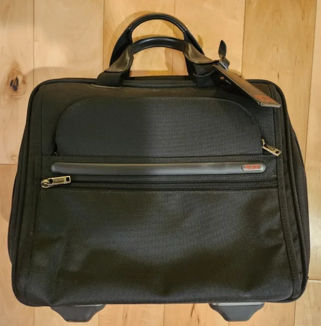 Tumi Laptop/Carry On/Overnight Roller Bag — Ballistic Nylon — Telescoping Handle
