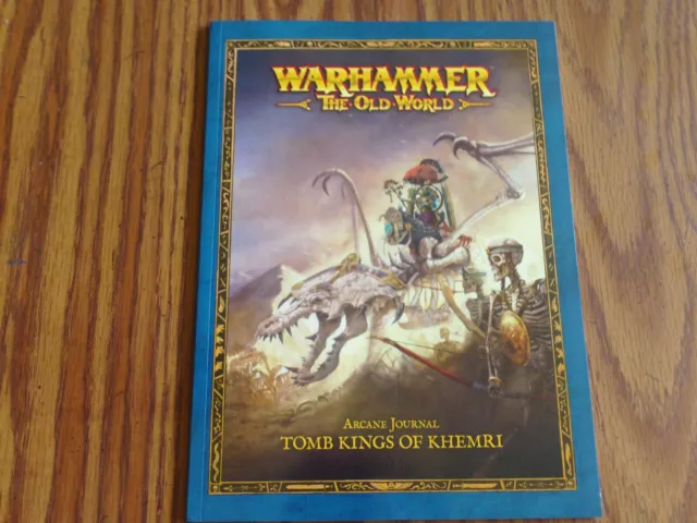 Diario Arcano Warhammer Old World Tomb Kings of Khemri