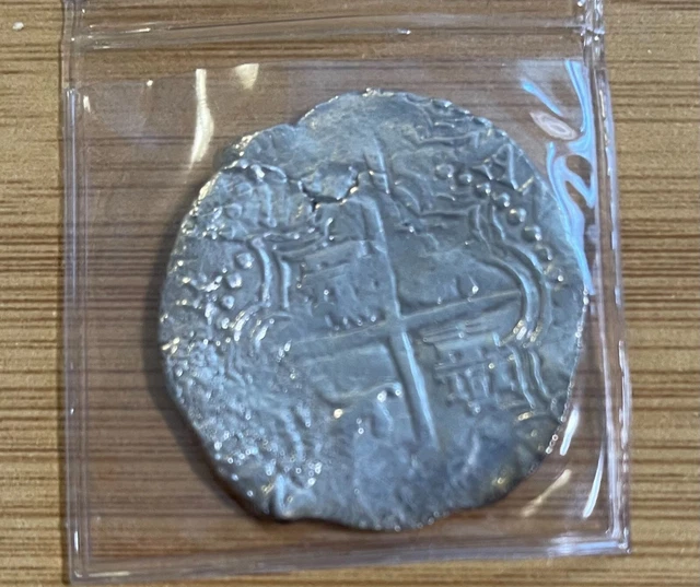 Moneda Naufragio Tesoro Salvors Nuestra Señora De Atocha 8 Reales Grado 3 Con Certificado De Autenticidad