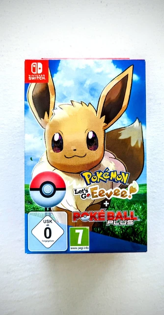 POK MON LET S Go Evoli Pok ball Plus Nintendo Switch Jeu FR