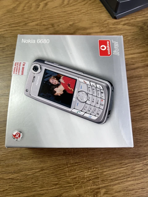 Nokia 6680 Argent — Débloqué, Avec Chargeur Et Boîte D’Origine (Occasion, Très Bon État)