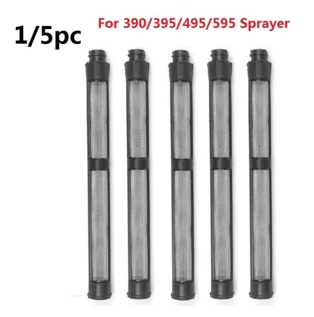 Top Quality 15PC Black Airless Spray Pump Filter Mesh for Precision Spraying
