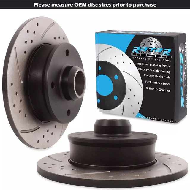 Brake Discs (2.8 Vented) Drilled & Grooved