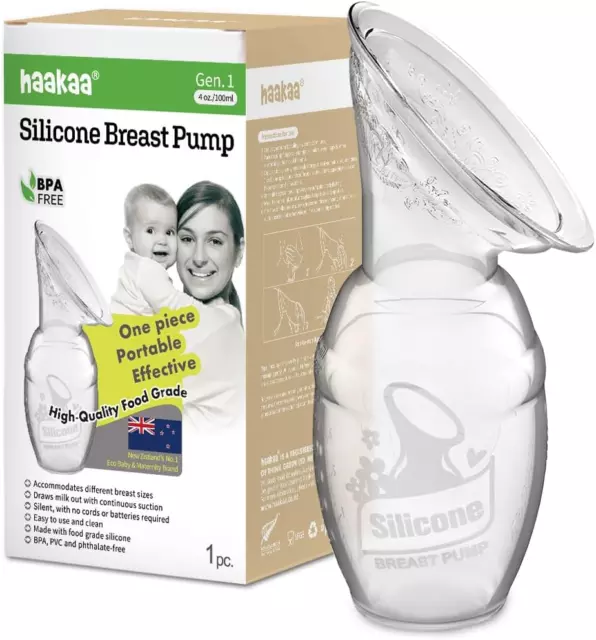 Manual Breast Pump for Breastfeeding 4Oz/100Ml
