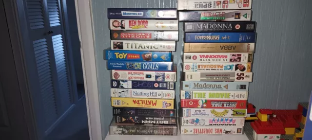 VHS Films - Various Titles - All offers considered
