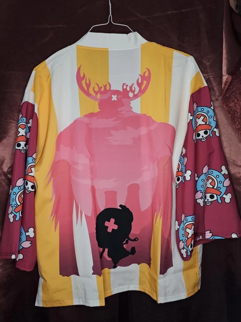 One Piece chopper  Men/Women Fashion Japanese Kimono Streetwear cardigan Xl