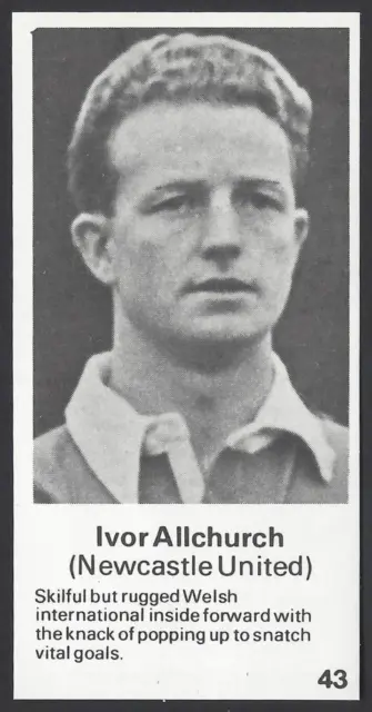 Dobson - Newcastle & Sunderland Footballers - #43 Ivor Allchurch